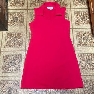 Vintage Giorgio Fiorlini Collection Red Sleeveless Dress Women's Size small